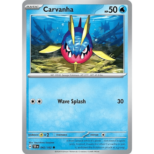 Carvanha - 042/162 - Common