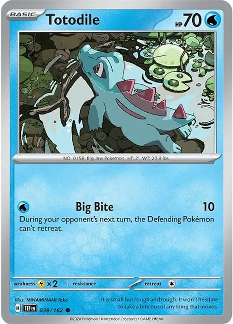 Totodile - 039/162 - Common - TEF