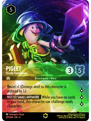 Piglet - Sturdy Swordsman (Enchanted)