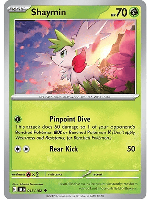 Shaymin - 013/162 - Uncommon