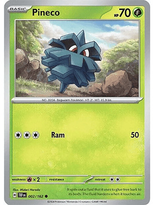 Pineco - 002/162 - Common