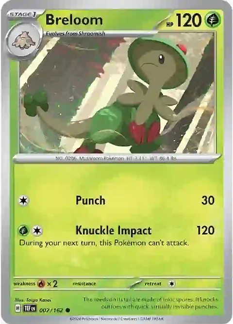 Breloom - 007/162 - Common