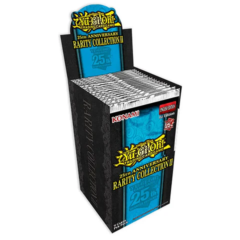 25th Anniversary Rarity Collection II Caja con 18 sobres 