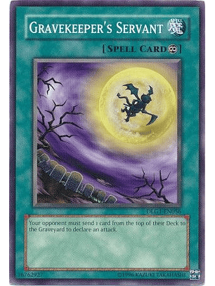 Gravekeeper's Servant - DLG1-EN056 - Common