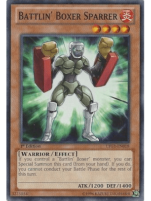 Battlin' Boxer Sparrer - LTGY-EN018 - Common