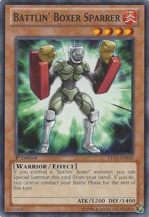 Battlin' Boxer Sparrer - LTGY-EN018 - Common