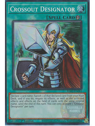 Crossout Designator - RA02-EN063