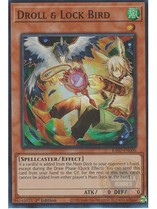 Droll & Lock Bird (alternate art) - RA02-EN006