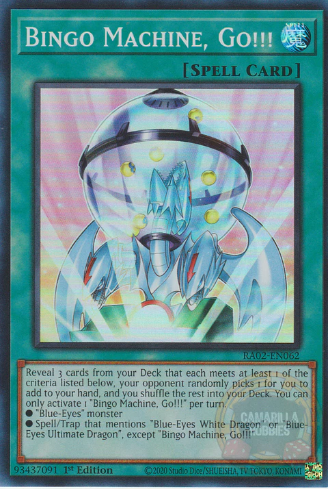 Bingo Machine, Go!!! - RA02-EN062