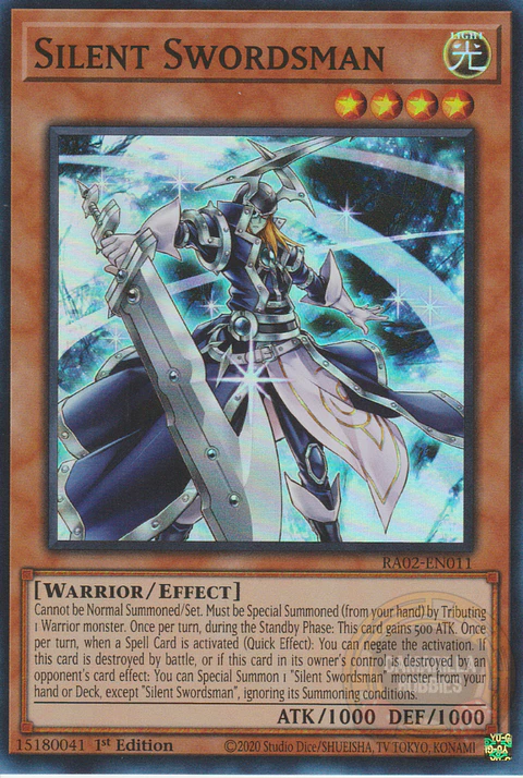 Silent Swordsman - RA02-EN011 