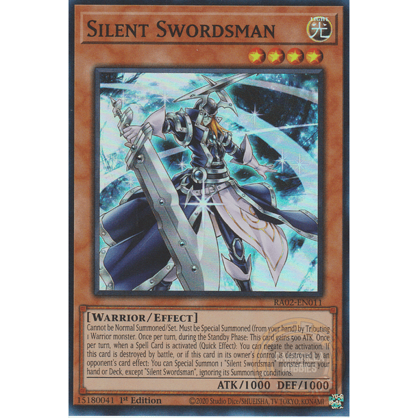 Silent Swordsman - RA02-EN011 