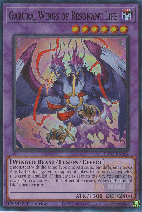 Garura, Wings of Resonant Life - RA02-EN024