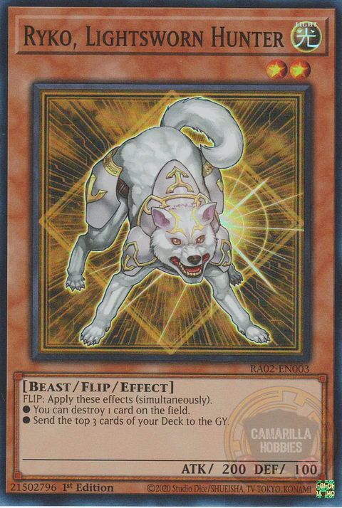 Ryko, Lightsworn Hunter - RA02-EN003