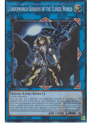 Underworld Goddess of the Closed World - RA02-EN045