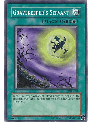 Gravekeeper's Servant - MRL-031 - Common (jugada)