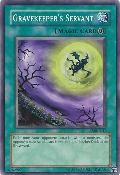 Gravekeeper's Servant - MRL-031 - Common (jugada)