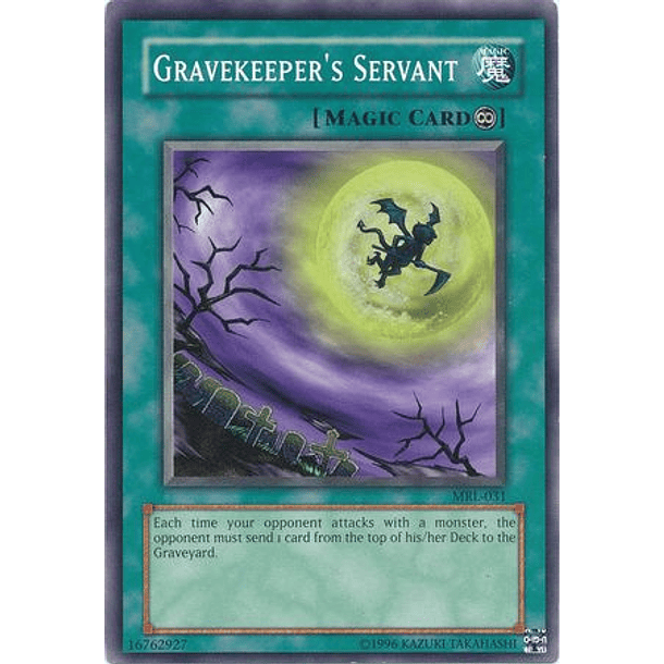 Gravekeeper's Servant - MRL-031 - Common (jugada)