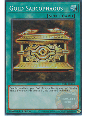 Gold Sarcophagus - RA02-EN052