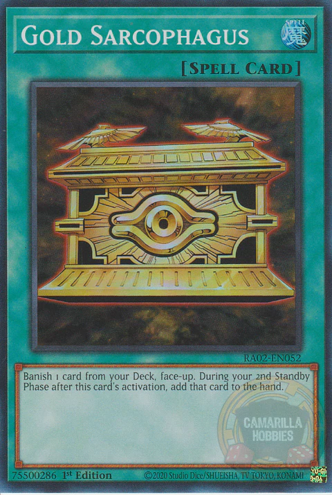 Gold Sarcophagus - RA02-EN052