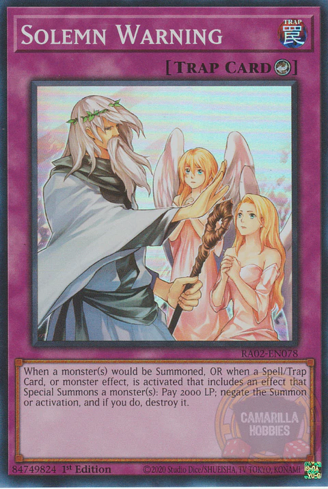 Solemn Warning - RA02-EN078 