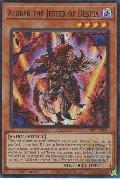 Aluber the Jester of Despia - RA02-EN016