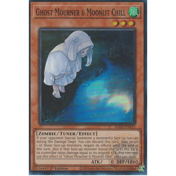 Ghost Mourner & Moonlit Chill (alternate art) - RA02-EN015