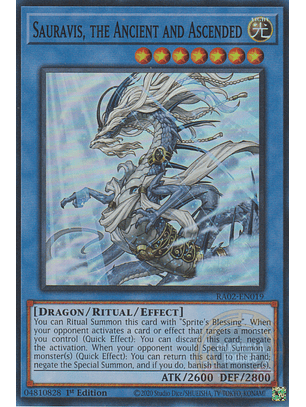 Sauravis, the Ancient and Ascended - RA02-EN019