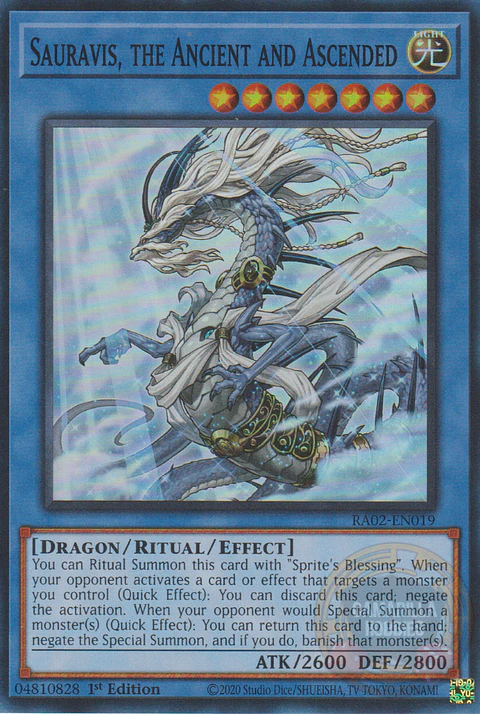 Sauravis, the Ancient and Ascended - RA02-EN019