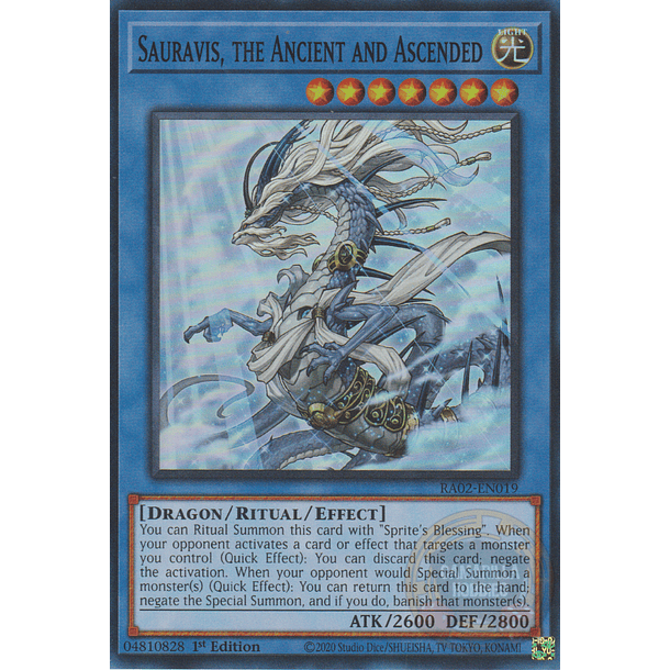 Sauravis, the Ancient and Ascended - RA02-EN019