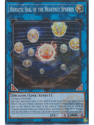 Hieratic Seal of the Heavenly Spheres - RA02-EN039