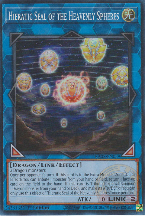 Hieratic Seal of the Heavenly Spheres - RA02-EN039
