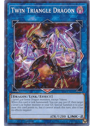 Twin Triangle Dragon - SP18-EN036 - Starfoil Rare 