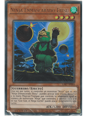 Masked Ninja Ebisu - LART-EN064 - Ultra Rare (SELLADO)