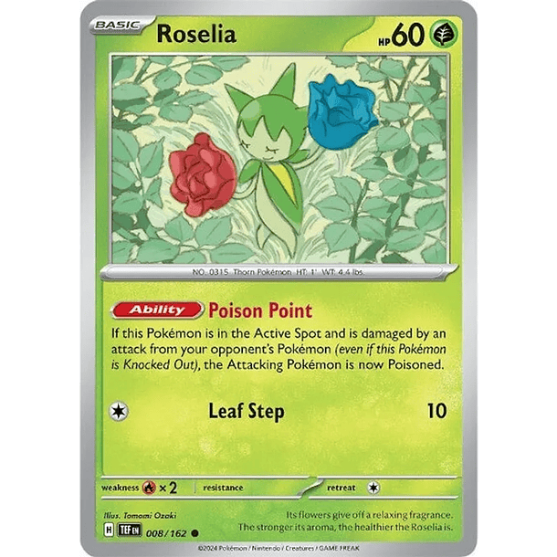 Roselia - 008/162 - Common