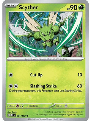Scyther - 001/162 - Common