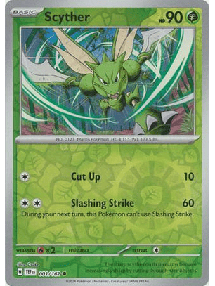 Scyther - 001/162 - Common
