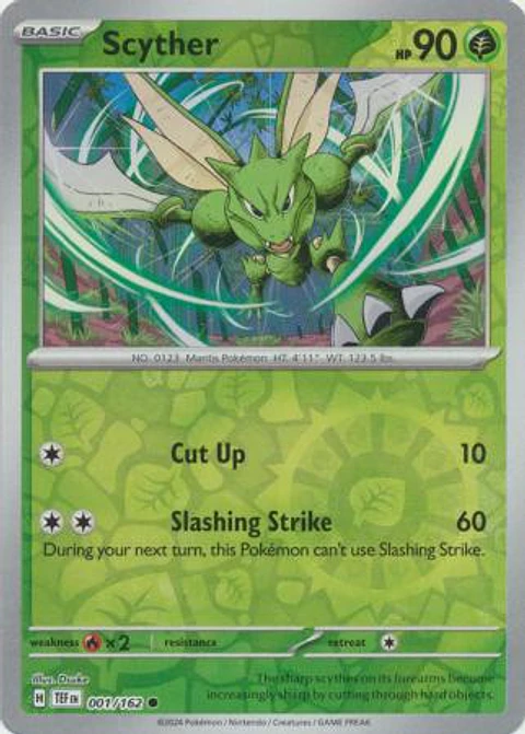 Scyther - 001/162 - Common