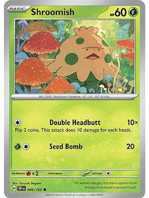 Shroomish - 006/162 - Common