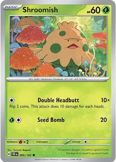 Shroomish - 006/162 - Common