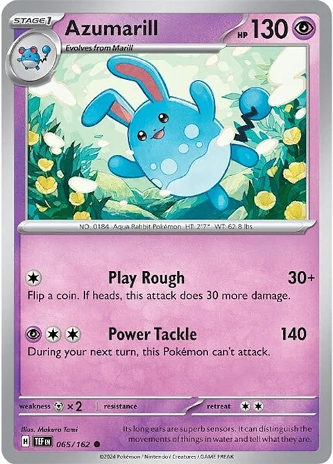 Azumarill - 065/162 - Common - TEF