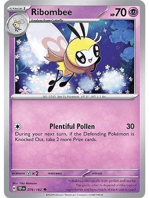 Ribombee - 076/162 - Uncommon - TEF
