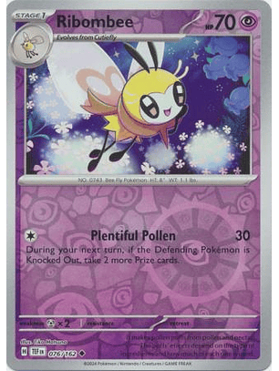 Ribombee - 076/162 - Uncommon - TEF