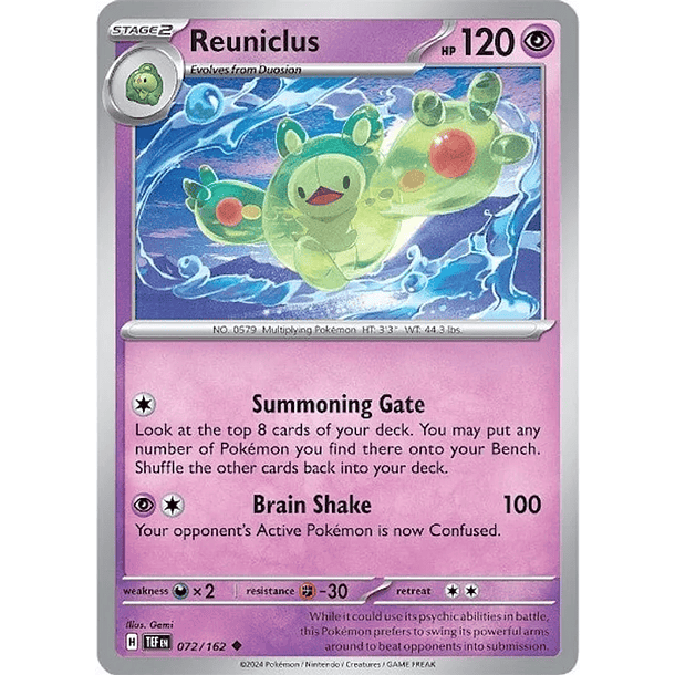 Reuniclus - 072/162 - Uncommon