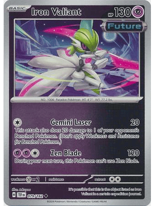 Iron Valiant - 079/162 - Uncommon - TEF