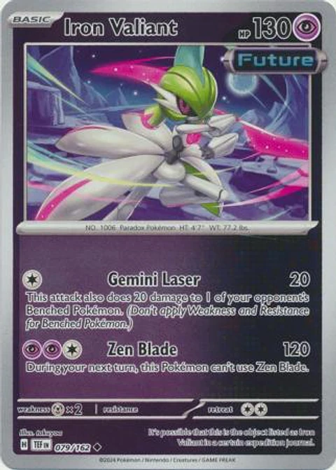 Iron Valiant - 079/162 - Uncommon - TEF