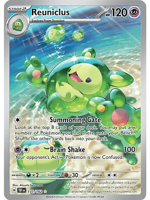 Reuniclus - 171/162 - Illustration Rare - TEF
