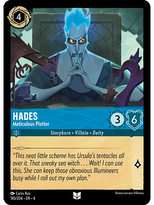 Hades - Meticulous Plotter - 145/204 - Uncommon 