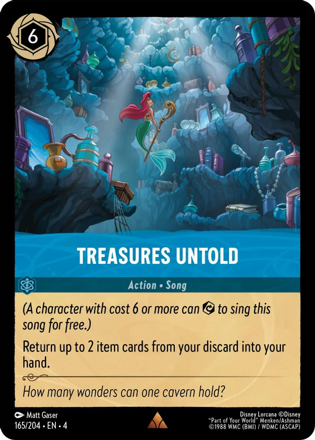 Treasures Untold - 165/204 - Rare 1