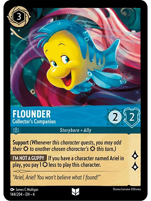 Flounder - Collector's Companion - 144/204 - Uncommon 