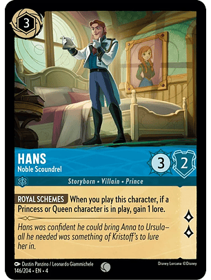 Hans - Noble Scoundrel - 146/204 - Common 